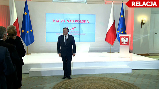 Komorowski podsumował 5 lat prezydentury. "Łączy nas Polska"